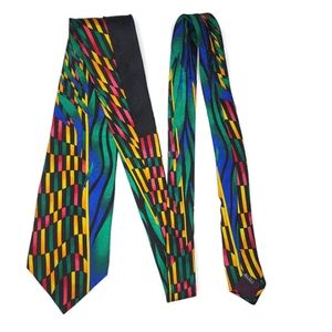 Rush Limbaugh no boundaries retro silk tie